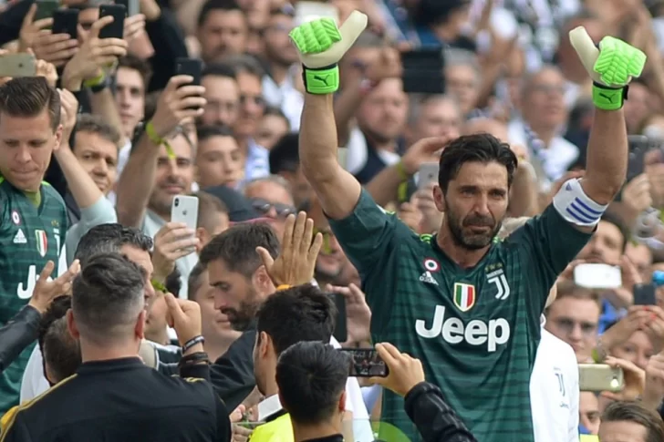 La emotiva despedida a Buffon