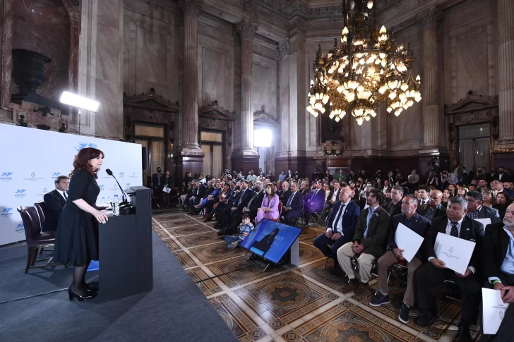 Cristina Fernández de Kirchner afirmó que “la Patria no es una cuestión de ideología”