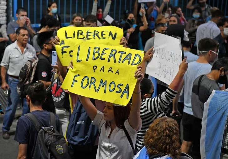 Los comerciantes de Formosa vuelven a protestar y exigen que se levante la Fase 1