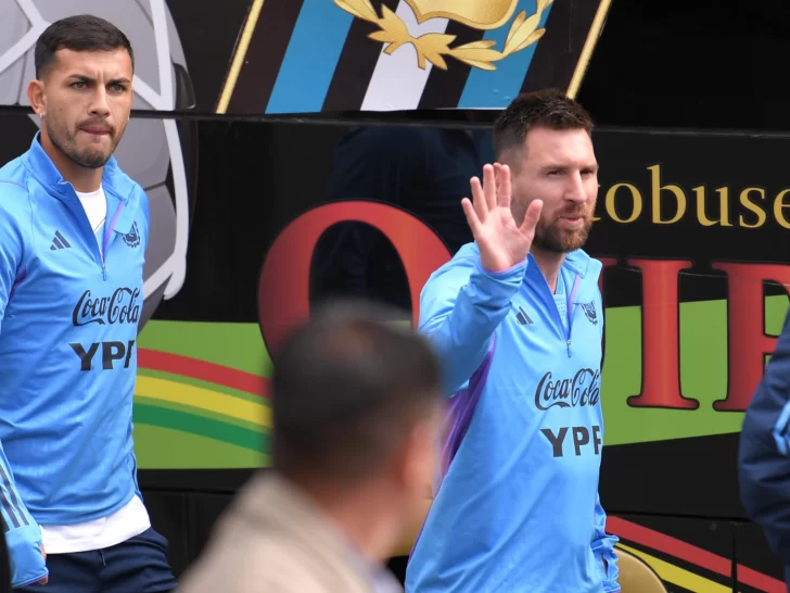 Messi no participó de la última práctica antes de enfrentar a Bolivia