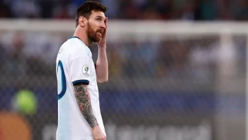 En AFA son optimistas y creen que a Messi le darán 2 fechas de suspensión y multa económica