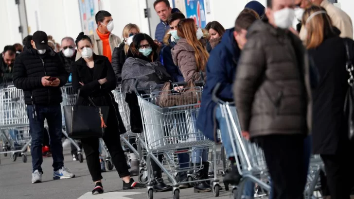 Italia decretó cuarentena total y “zonas rojas” para las Pascuas por el aumento de casos