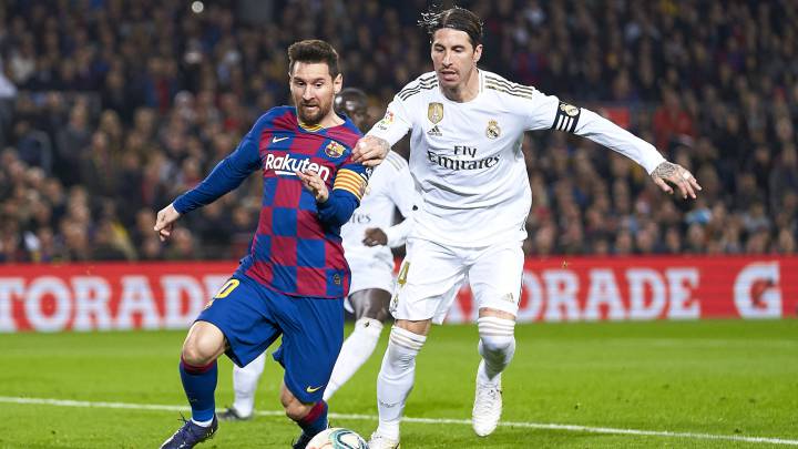 Barcelona-Real Madrid: hora, TV y formaciones del clásico español