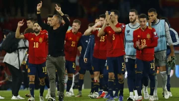 España sacó pasaje al Mundial y Cristiano Ronaldo jugará el repechaje