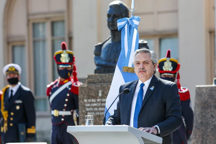 Fernández: “San Martín fue víctima de la intolerancia y persecuciones”