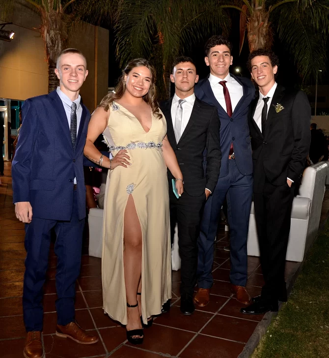 Cena de egresados de los alumnos del Colegio Pérez Hernández