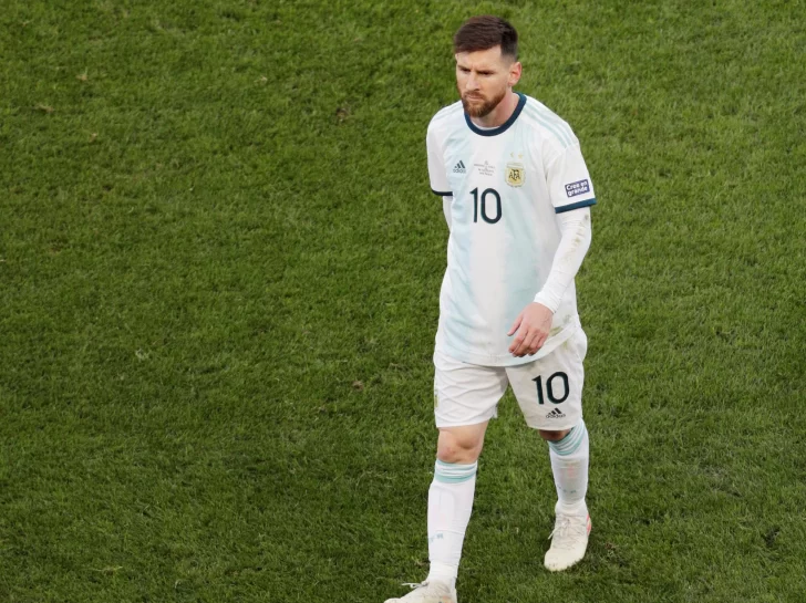 Messi no fue a recibir su medalla