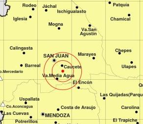 Un temblor de 4,2 grados se sintió en San Juan