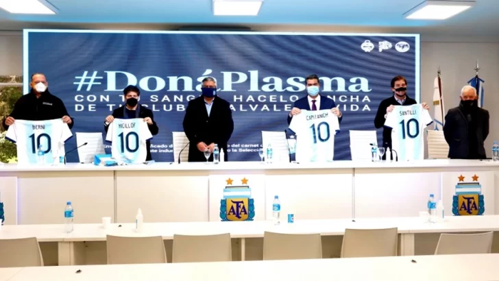 “Doná Plasma”, la campaña solidaria para socios de clubes