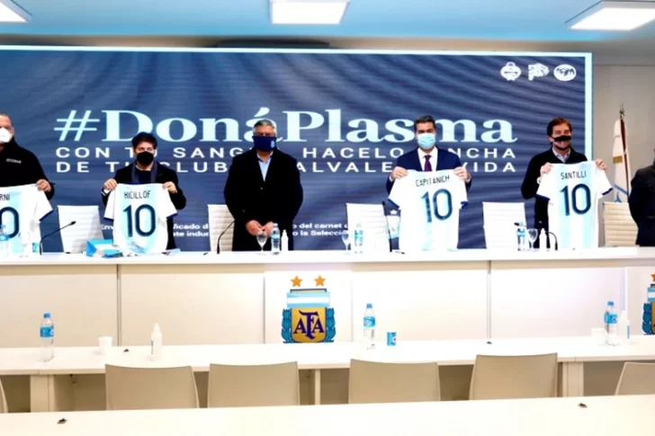 “Doná Plasma”, la campaña solidaria para socios de clubes