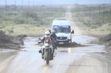 Así está la Ruta 40, a la altura de Mogna