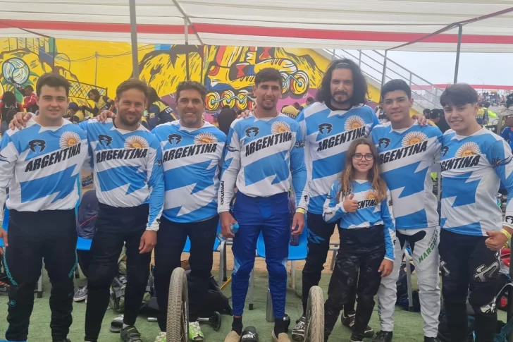 Sudamericano de BMX: Francisco Sánchez fue subcampeón y Franco Molina finalista