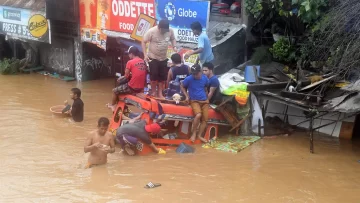 Al menos 130 muertos y decenas de desaparecidos en Filipinas por una tormenta tropical