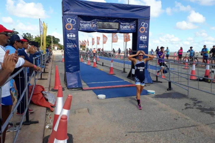 Brillante actuación sanjuanina en el Sudamericano de triatlón