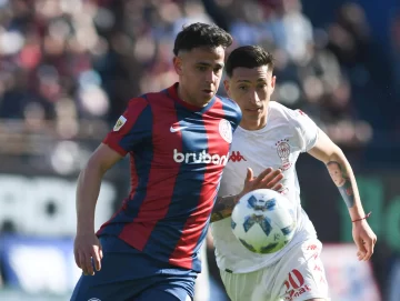 San Lorenzo logró un agónico empate de penal ante Huracán