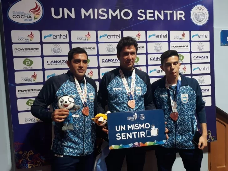 El inoxidable Tabachnik se colgó la medalla de bronce en los Juegos Odesur