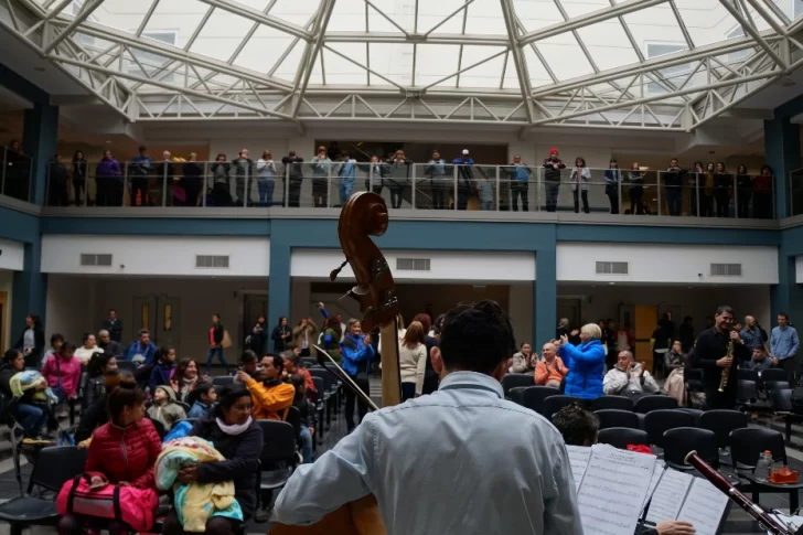 La Camerata llevó su música al Hospital Rawson