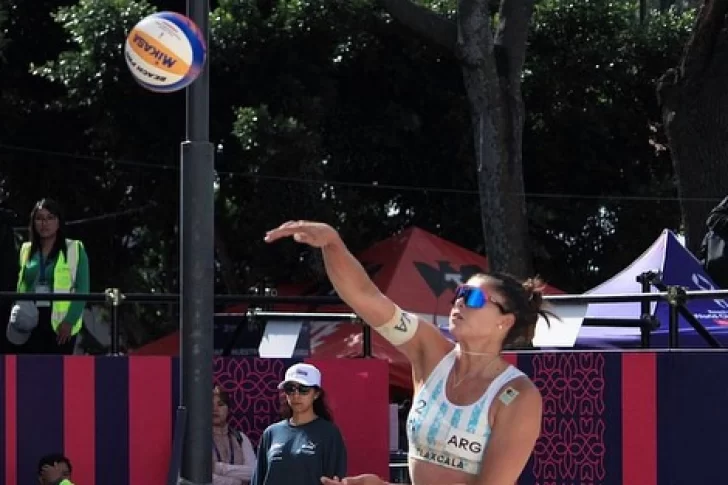 Fernanda Pereyra tuvo un inicio para el olvido en el Mundial de beach vóley