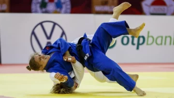 Pareto ganó la medalla de plata en Budapest en su regreso al judo tras 14 meses