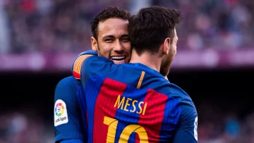 El saludo de Neymar a Messi: “Felicidades hermano”