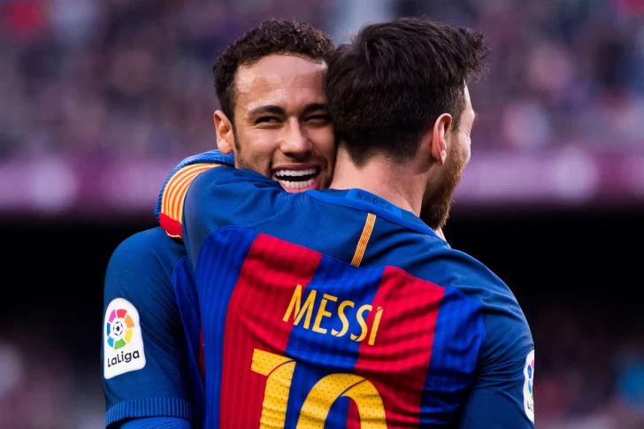 El saludo de Neymar a Messi: “Felicidades hermano”