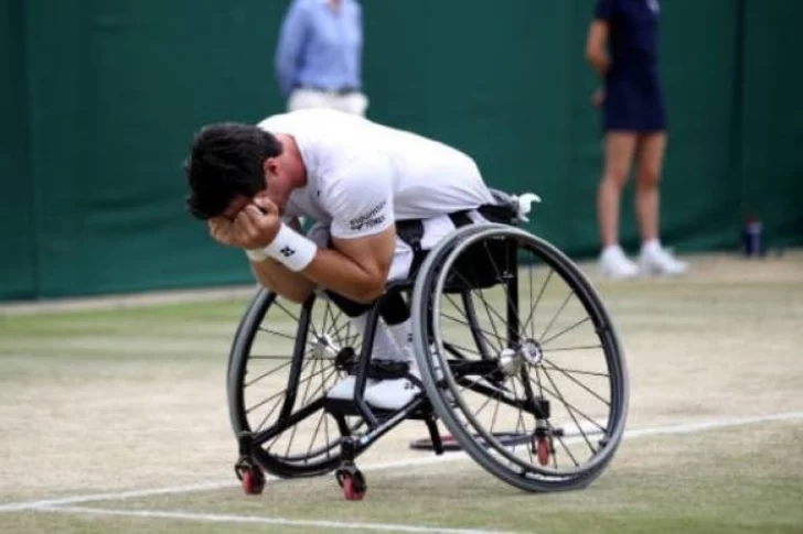Gustavo Fernández hizo historia: se consagró campeón de tenis adaptado en Wimbledon