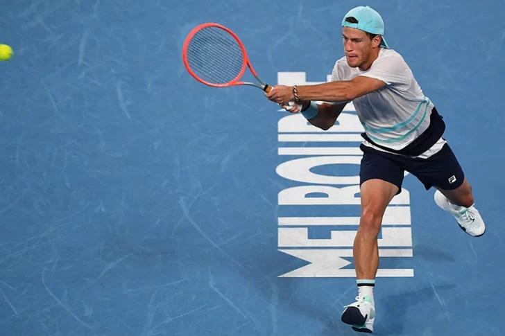 Diego Schwartzman sufrió una dura derrota y quedó eliminado en Australia