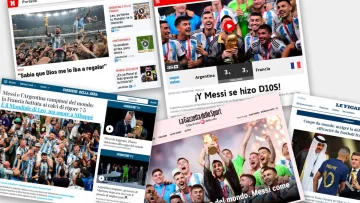 Los diarios del mundo ovacionaron a Messi