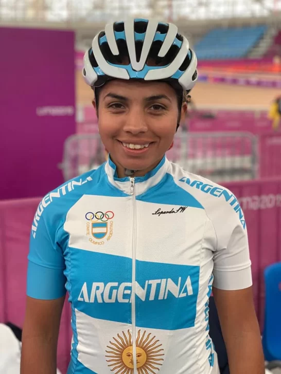 La sanjuanina Maribel Aguirre culminó 9na en el Omnium