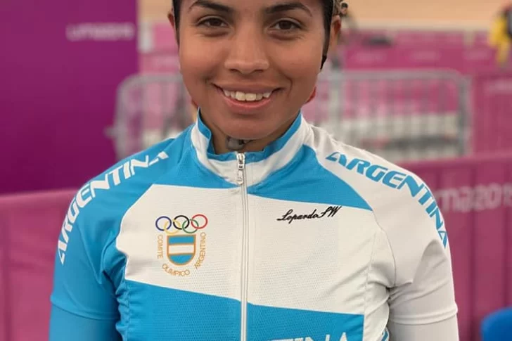 La sanjuanina Maribel Aguirre culminó 9na en el Omnium