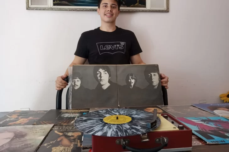 El frenesí de un joven sanjuanino por los discos de vinilo y la época dorada del cine