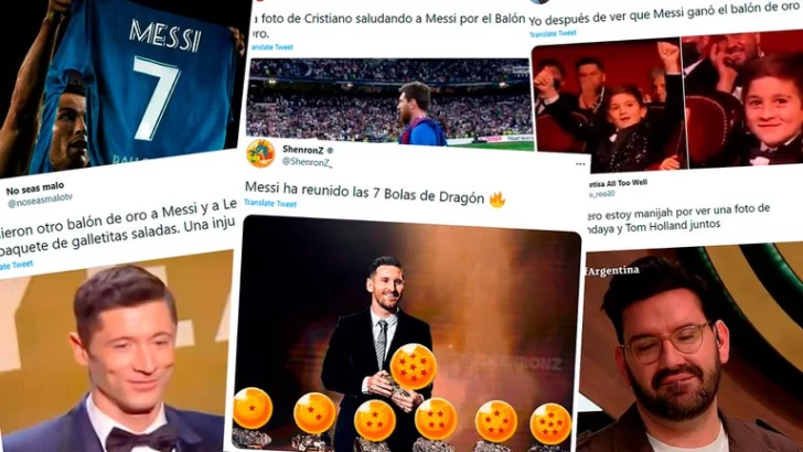 Los mejores memes del Balón de Oro: Cristiano y Lewandowski, el blanco de las bromas