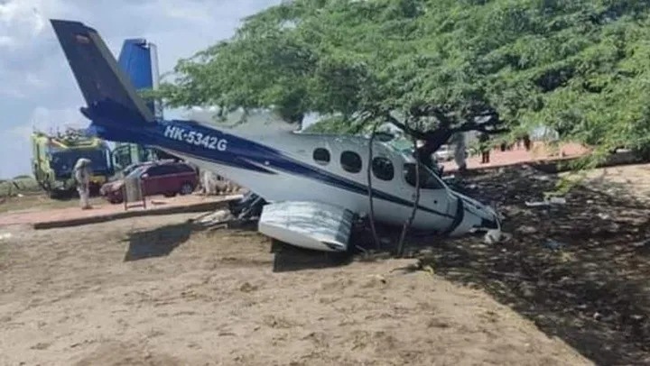 Una avioneta se despistó y mató a un niño en Colombia