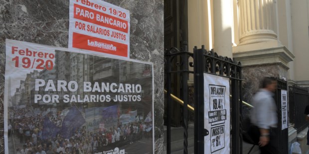 La Bancaria aseguró que el paro tuvo una adhesión de 95%