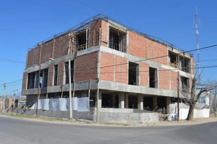 La obra del edificio de la Policía Minera ya tiene un 40% de avance