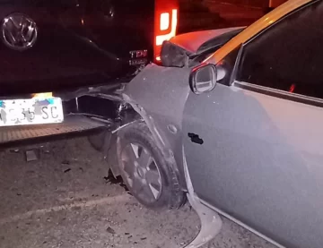 Increíble choque cadena en plena Libertador involucró a 8 vehículos