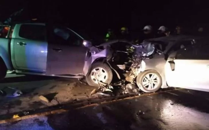 Dos sanjuaninos murieron en un choque frontal en Pinamar