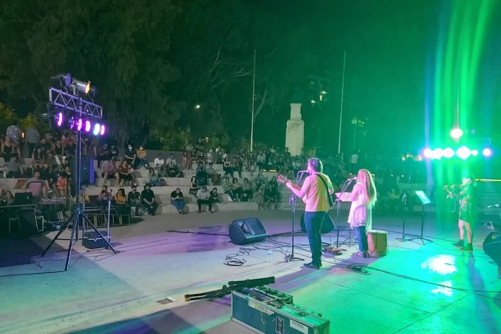 Encuentro de melodías a cielo abierto