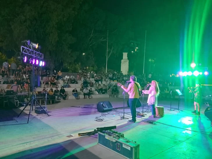 Encuentro de melodías a cielo abierto