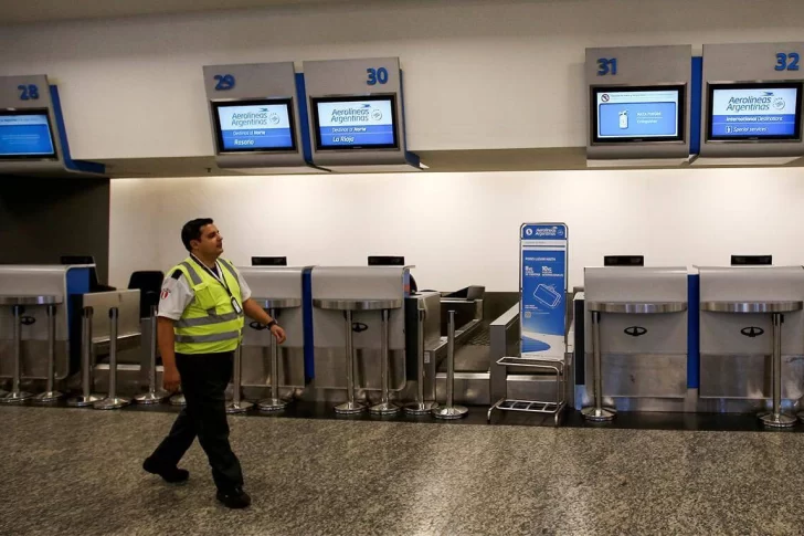 Los vuelos internacionales en Aeroparque fueron postergados hasta diciembre