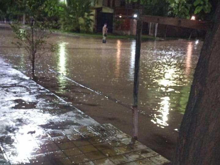 Los números de la lluvia: precipitaron 26,6 milímetros en 55 minutos, casi un tercio de lo que cae en un año