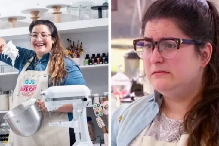 Agus también está sospechada de romper el reglamento de Bake off