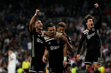 El Ajax de Tagliafico hizo historia: goleada y eliminación al triple campeón Real Madrid