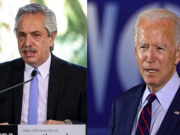 Alberto Fernández saludó a Joe Biden como nuevo presidente de EEUU