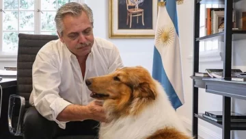 El presidente le regaló un perro, sobrino de Dylan, a la mamá de Facundo Castro