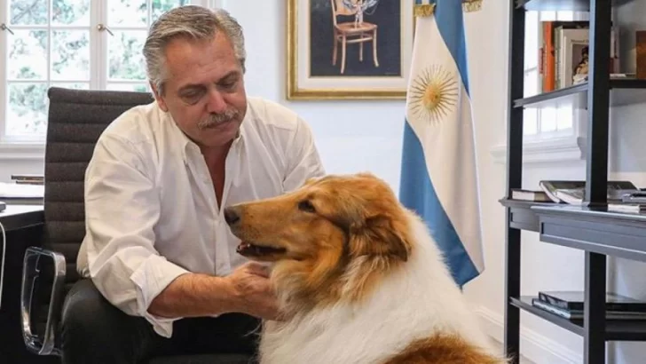 El presidente le regaló un perro, sobrino de Dylan, a la mamá de Facundo Castro