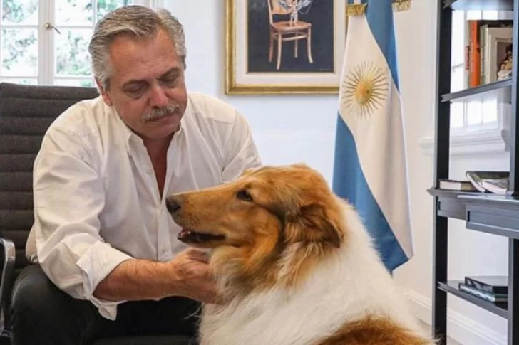 El presidente le regaló un perro, sobrino de Dylan, a la mamá de Facundo Castro
