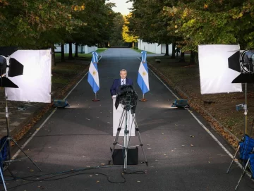 Cómo se planificó el operativo para que el Presidente grabe su mensaje