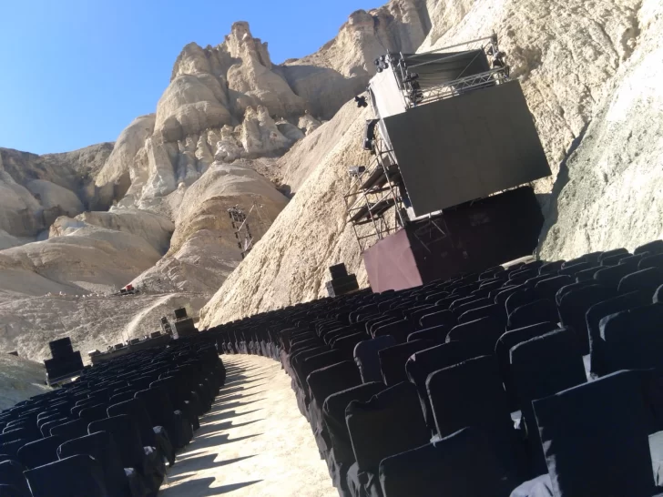 Con Calingasta lleno de turistas, el Alcázar se prepara para el Concierto de las Américas