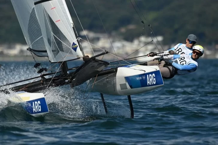 Gran cierre para Lange y Carranza: ganaron la Medal Race